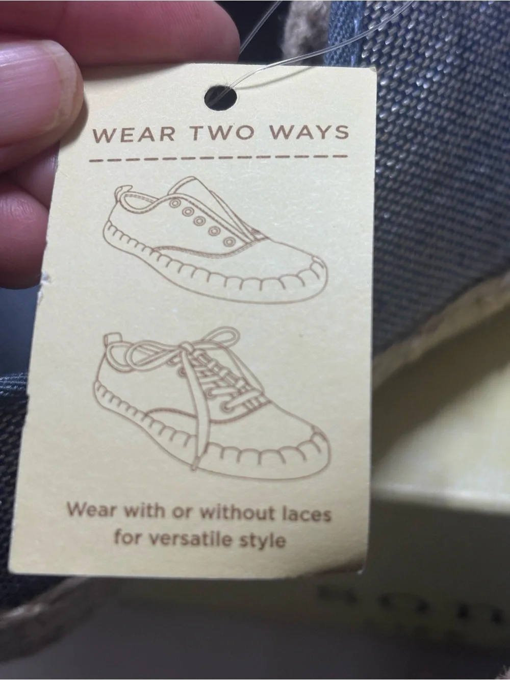 NWT Sonoma Life + Style Snaiden Blue Canvas Sneakers Espadrille Women’s  Sz 9.5